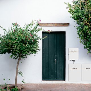 Dura-i and Dura5 mounted on an exterior wall