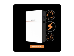 Dura16 on a black background