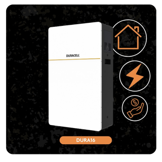 Dura16 on a black background